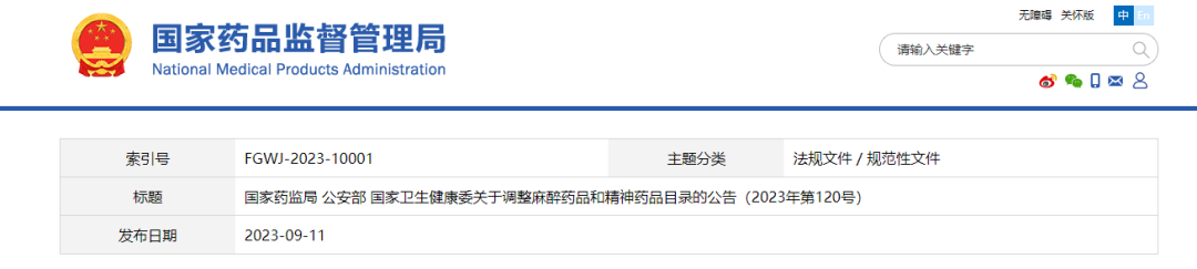 依托咪酯列入第二類精神藥品目錄！依托咪酯檢測，勢在必行！